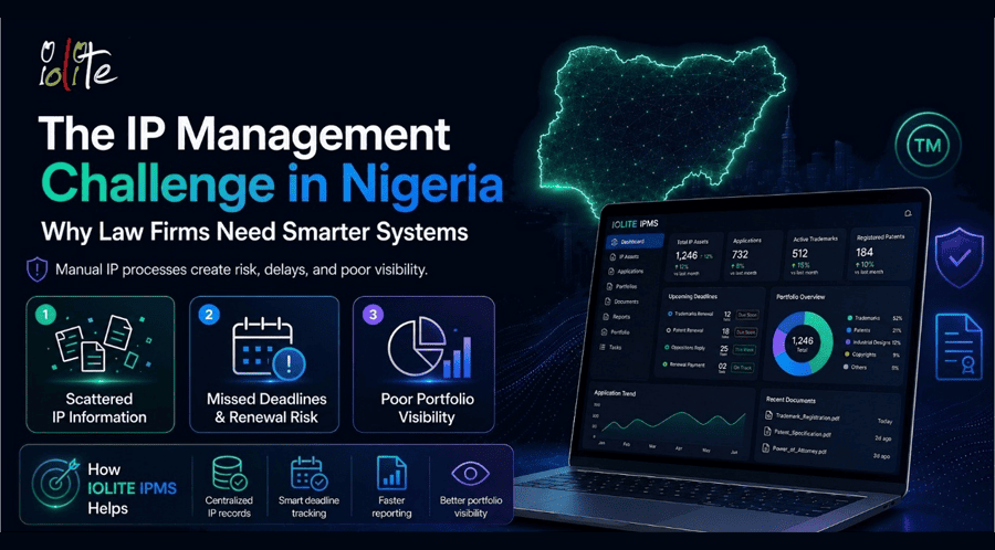 The IP Management Challenge in Nigeria: Why Law Firms Need Smarter Systems